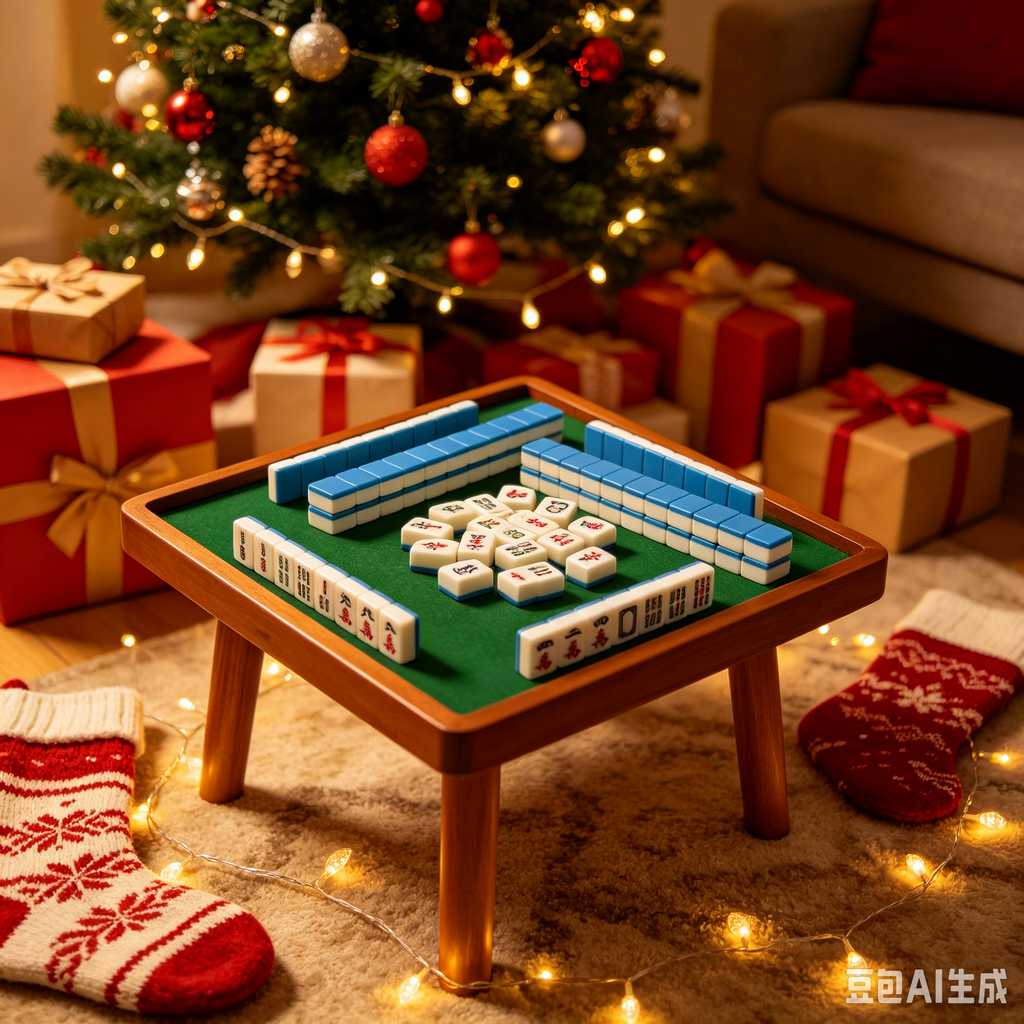 mahjong set for family game night