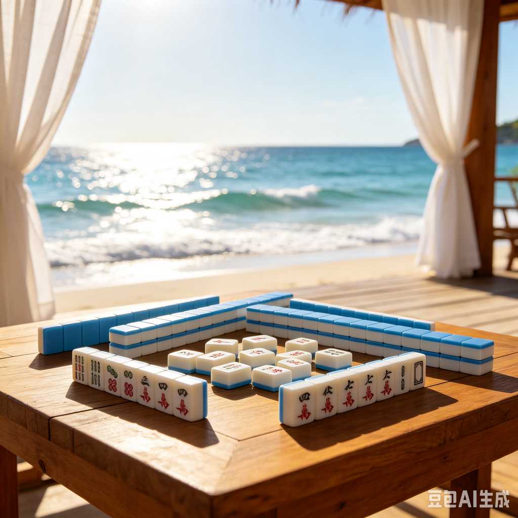 traditional oriental mahjong tiles