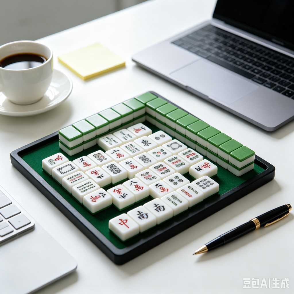 oil painting mahjong set