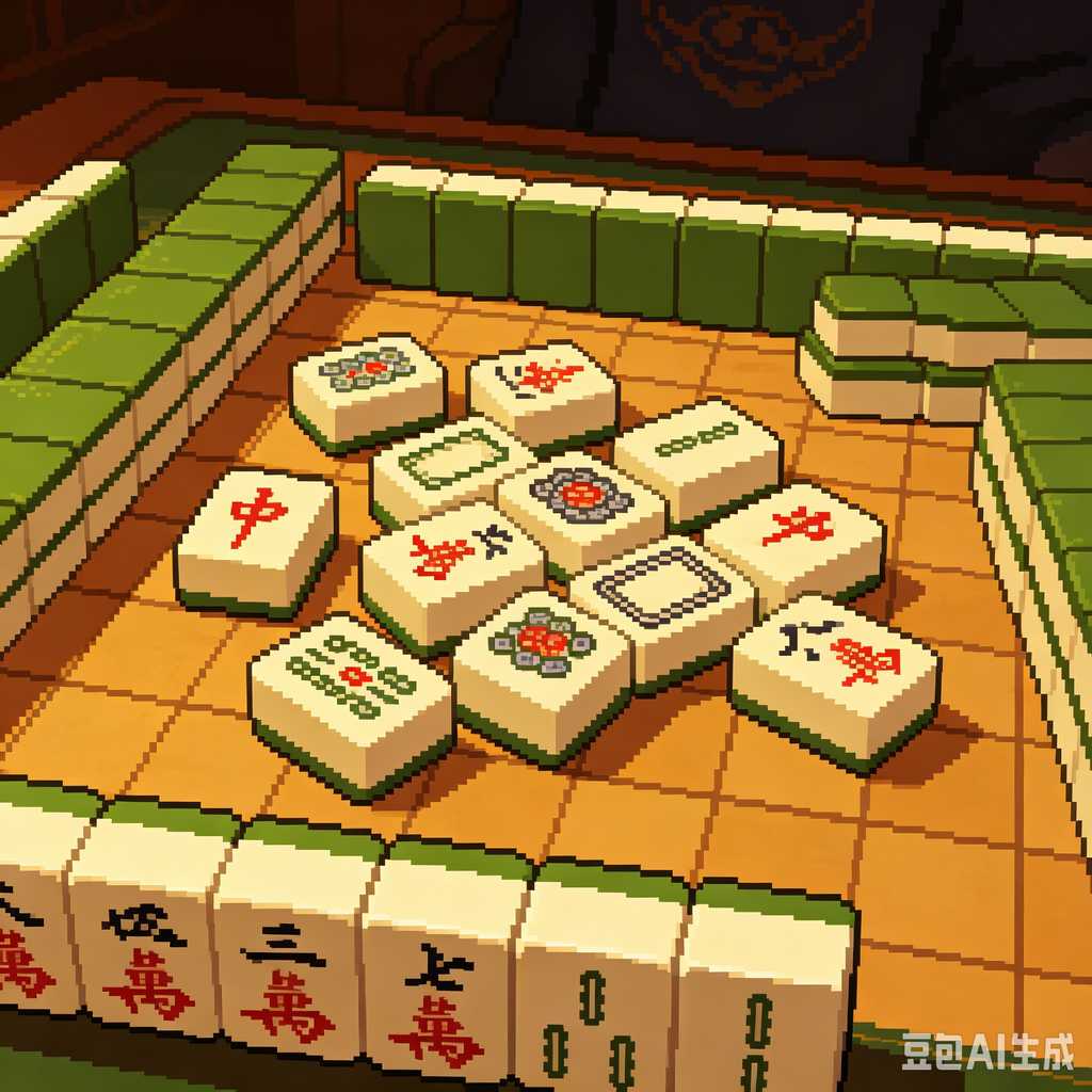 board game night mahjong set